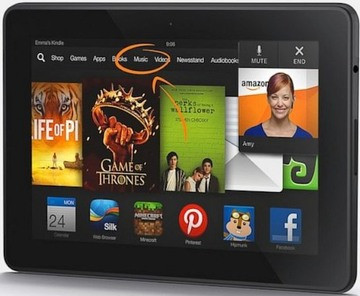 Kindle Fire 8.9 HDX 4G LTE 32GB