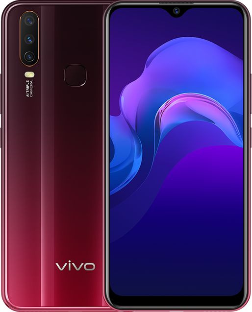 Vivo Y12 2019 Standard Edition Dual SIM TD-LTE ID PK NP 64GB 1904