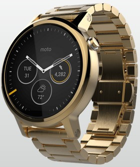 Moto 360 2nd Gen 2015 Men 46mm Smart Watch 360L