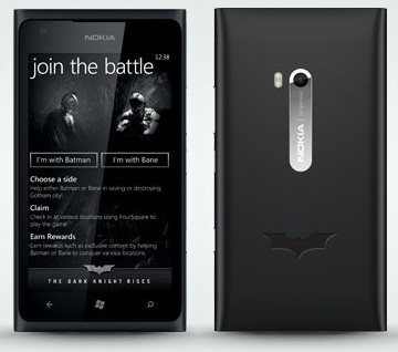 Lumia 900 Batman The Dark Knight Rises Limited Edition