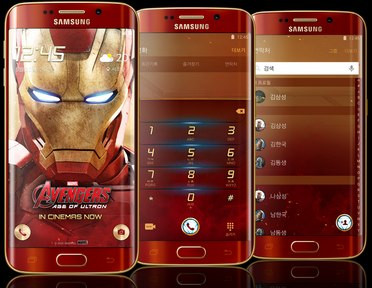 SM-G925S Galaxy S6 Edge Iron Man Limited Edition LTE-A